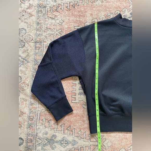 G-Star Navy Blue RAW Classic Athleisure Active Pullover Sweatshirt Women’s Small - Picture 4 of 5